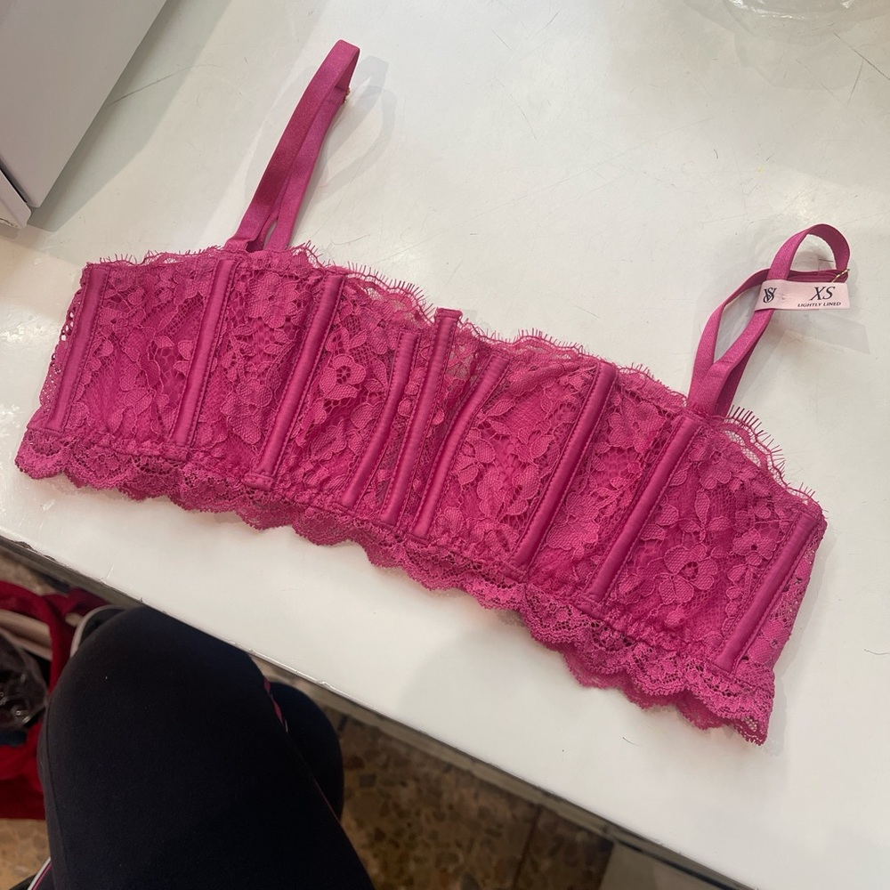 Lace Bralette in Pink Victoria’s Secret - New